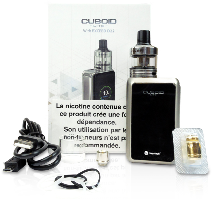 Contenu du kit Cuboid Lite Exceed D22 Contenu du kit Cuboid Lite Exceed D22