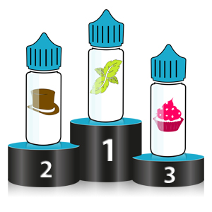 podium des meilleurs e-liquides 