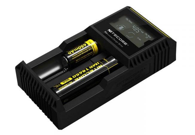 Chargeur d'accumulateur Nitecore D2